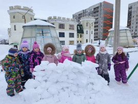 Зимние забавы.